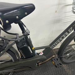 東京23区配達無料🌈新基準 ブリヂストン　ステップクルーズ　12Ah リチウム 8V 電動自転車 中古　BSの画像