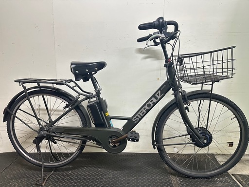 クリスマスSALE?東京23区配達無料?新基準 ブリヂストン　ステップクルーズ　12Ah リチウム 8V 電動自転車 中古　BS