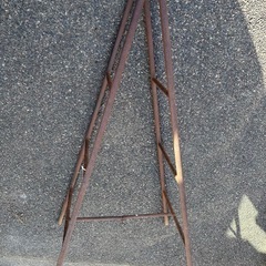 スチール脚立 鉄製脚立の画像