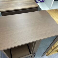 ニトリ フォルムN ミドルレンジボード 幅60×奥行40×高89㎝ コンセント付き キッチンボード 食器棚 札幌市手稲区の画像