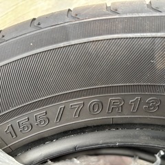 タイヤ155/70Ｒ13の画像