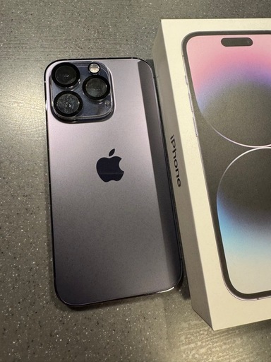 SIMフリー　アップルストア一括 購入　アップル　Apple   iPhone14Pro  256GB パープル　美品