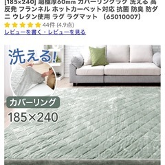 タンスのゲン　ラグ　極厚6cmの画像