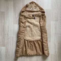 抱っこ紐、ベビーカー防寒ケープの画像