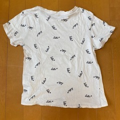 無料！！ベージュTシャツ　H&Mの画像