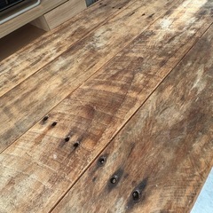 リサイクルウッド　テーブルの画像