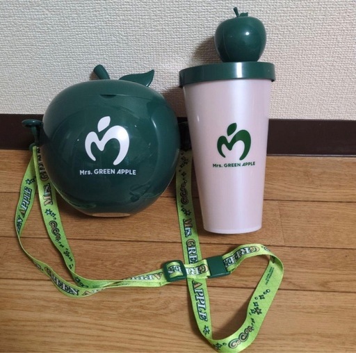 MRS. GREEN APPLE ポップコーンボックス　ドリンクカップホルダー Mrs. GREEN APPLE ポップコーンボックス ドリンクカップホルダー