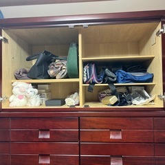 カリモク　収納タンスの画像