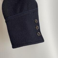 TAKEO KIKUCHI タケオキクチ ピーコート ウール ネイビー メンズ【古着】【中古】の画像