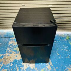 2025年製 IRIS OHYAMA 冷蔵冷凍庫 PRC-B092D-B 87L アイリスオーヤマ 25K 北TO1の画像