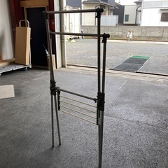 室内物干しの画像