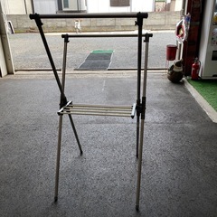 室内物干しの画像