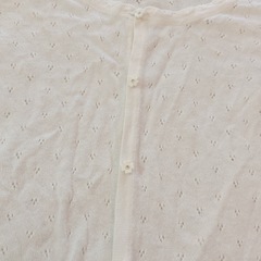 白　L カーディガンの画像