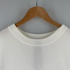 loungedress ラウンジドレス 半袖Tシャツ コットン/アセテート ホワイト レディース F【古着】【中古】の画像