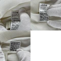 loungedress ラウンジドレス 半袖Tシャツ コットン/アセテート ホワイト レディース F【古着】【中古】の画像