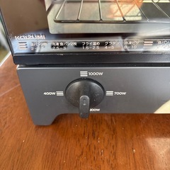 コイズミ　オーブントースター　KOS-1021 2020年製の画像