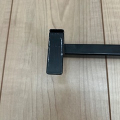 山崎実業 tower 伸縮ロングタオルハンガーバー タワー ブラックの画像