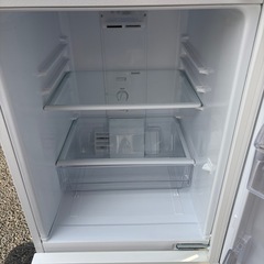 アクア AQR-13E8 (W) 2021年 ノンフロン冷凍冷蔵庫 単身 一人暮らしの画像