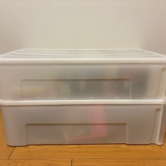 【0円】S長　ニトリ　衣装ケースの画像