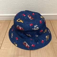子供用：バケットハット リバーシブル トミカの画像