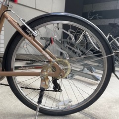 【12/4本日中】 GIOS　LIEBE クロスバイク　ライトブラウンの画像