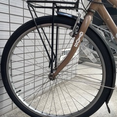 【12/4本日中】 GIOS　LIEBE クロスバイク　ライトブラウンの画像