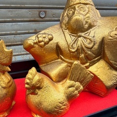 フルコンプセット⭐️金工作家⭐️超貴重縁起物⭐️一番鶏⭐️村田宏作⭐️超美品⭐️の画像