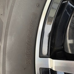 アルファード　30用スタッドレスタイヤ　アルミ付き　の画像