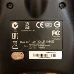 Xbox 360 コントローラーの画像