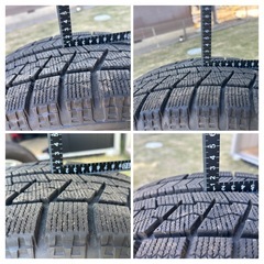 スタッドレスタイヤホイールセットの画像