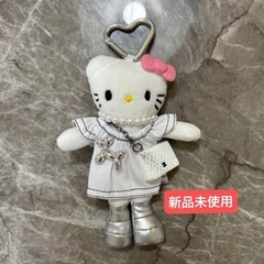 【新品未使用】ハローキティ スタイルアップマスコット 足長 ロゴ...