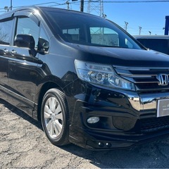 【支払総額36.8万円】後期型ステップワゴンスパーダ クールスピリット車検令和9年12月機関良好 内外装良好 社外マフラー 修復歴無し 不具合無し！の画像