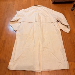 KBF 3way レイヤードコート　アイボリー　フリーサイズ　アウター　ポンチョの画像