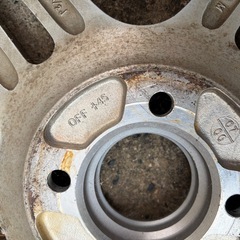 14インチアルミホイール　4本セットの画像