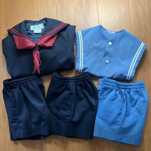筑水学園制服　サイズ120 冬用＆夏用