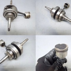 τ250610-36 ホンダ トゥデイ TODAY ？？ エンジン クランクシャフト コンロッド 破損無 ピストン傷有の画像
