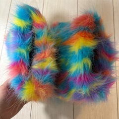 新品ブーツ　レインボー　36の画像