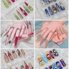 ハンドメイド　ネイルチップの画像