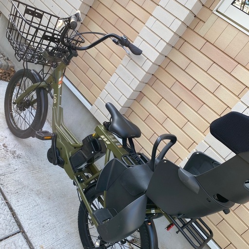 2025年8月購入　電動自転車　買取価格13万円！子ども後ろ乗せ