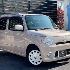 安心の総額表示！車検満たん★ダイハツミラココア+X禁煙車ルーフレール白ホイールキャップの画像