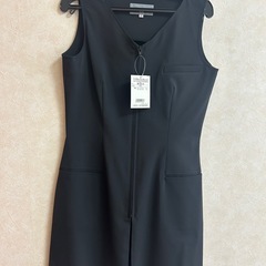 サロン ユニフォーム ベスト風エプロンの画像