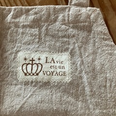 ⭕️ママ用リネン混エプロンの画像