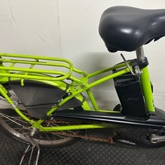 東京23区配達無料🌈新基準 Panasonic パナソニック ギュットミニ　13.2Ah リチウム 電動自転車中古　1970の画像