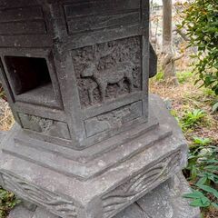 石灯籠①（とうろう）　【引き取り限定！堺市南区桃山台エリア】の画像