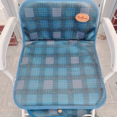 シルバーカー　ブルーの画像