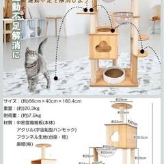 キャットタワーの画像