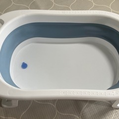 1000円　ベビーバス　折りたたみ可能の画像