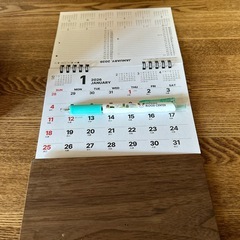 卓上カレンダーの画像