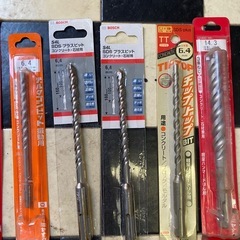 ハンマードリル8本セット　新品 ハンドホルダー打込棒 の画像