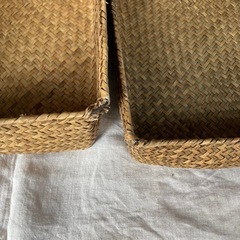 カゴ２点の画像